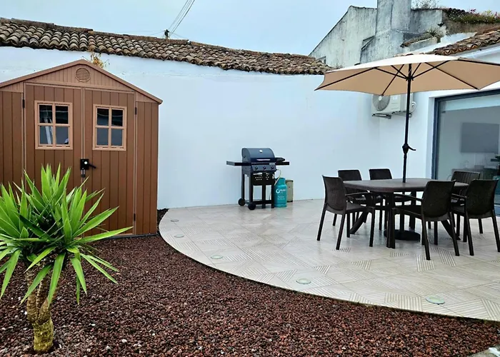 Semesterbostad Casa Da Mana Feteira Grande